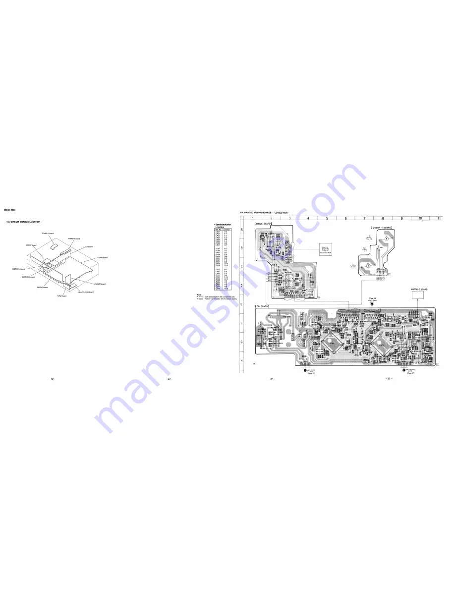 Sony RXD-700 Service Manual Download Page 16