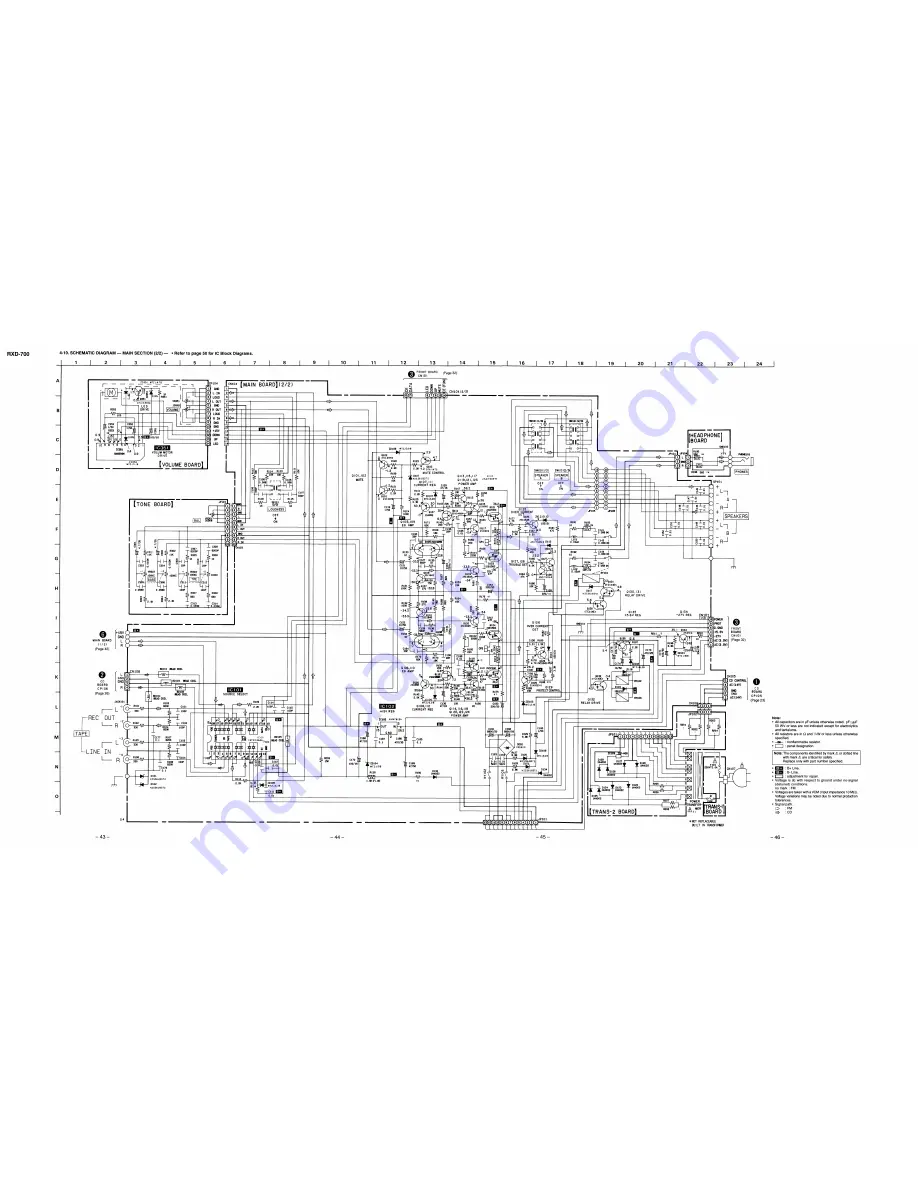 Sony RXD-700 Service Manual Download Page 22