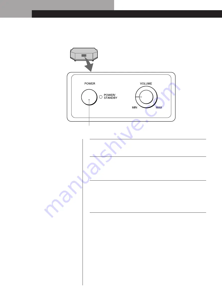 Sony SA-KL50W Operating Instructions Manual Download Page 8