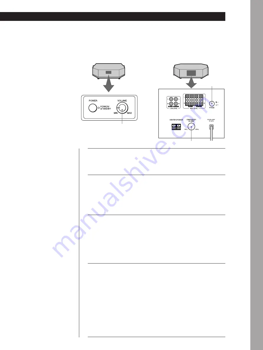 Sony SA-KL50W Operating Instructions Manual Download Page 29