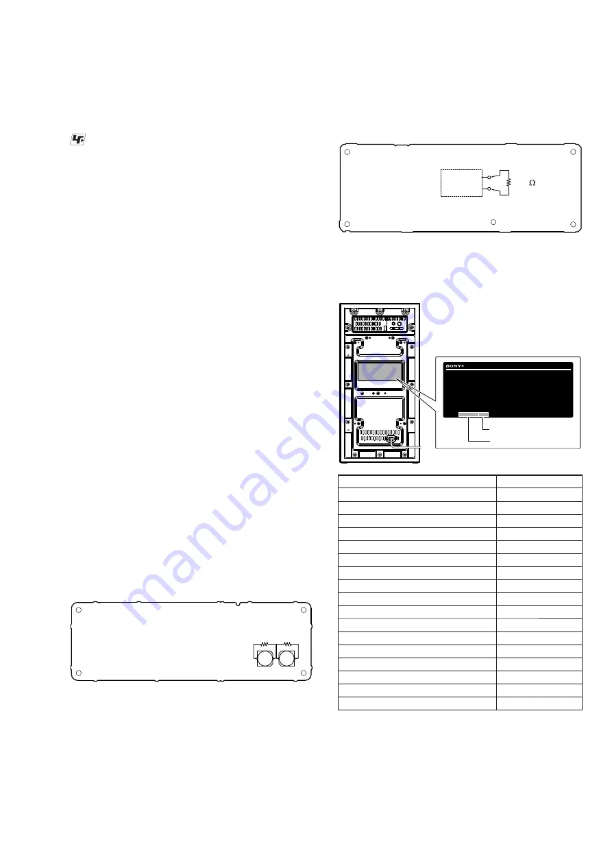 Sony SA-WCT290 Service Manual Download Page 3