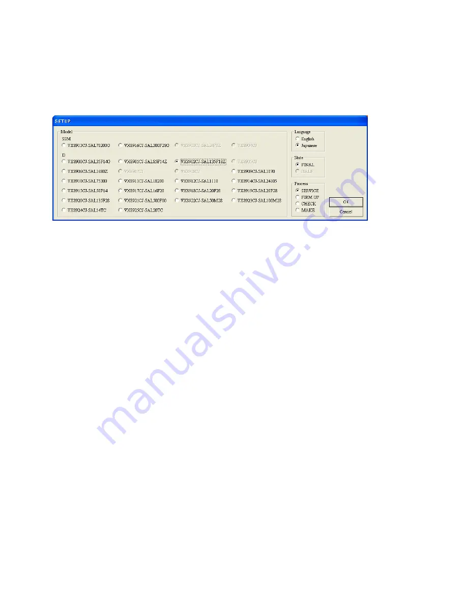 Sony SAL-1680Z Service Manual Download Page 58