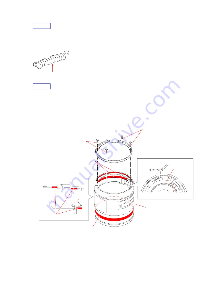 Sony SAL-35F14G - 35mm f/1.4 Aspherical G Series Standard Zoom Lens Service Manual Download Page 19