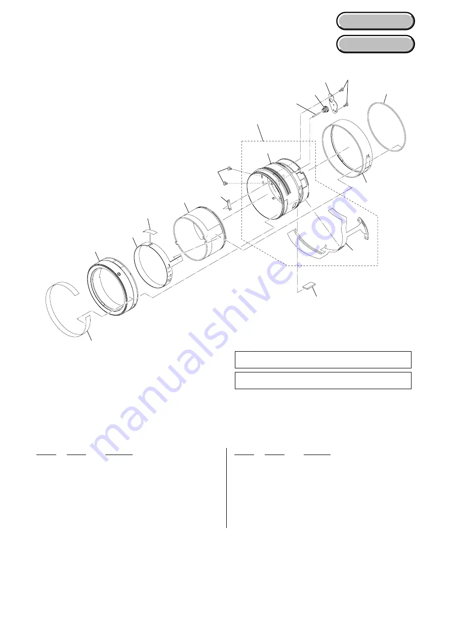 Sony SAL16105 - Zoom Lens - 16 mm Service Manual Download Page 38