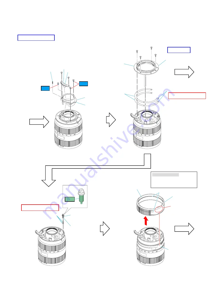 Sony SAL16105 - Zoom Lens - 16 mm Service Manual Download Page 94