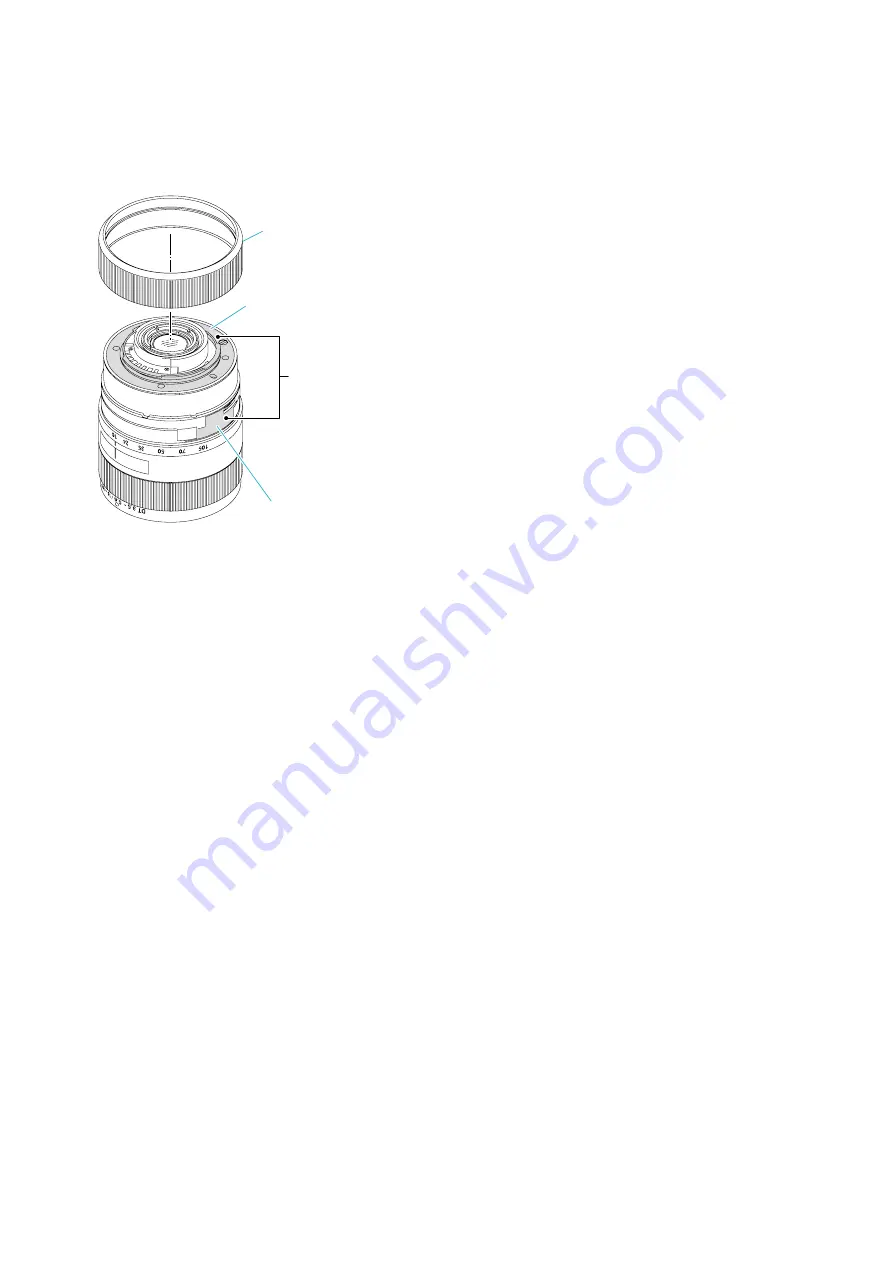 Sony SAL16105 - Zoom Lens - 16 mm Service Manual Download Page 162