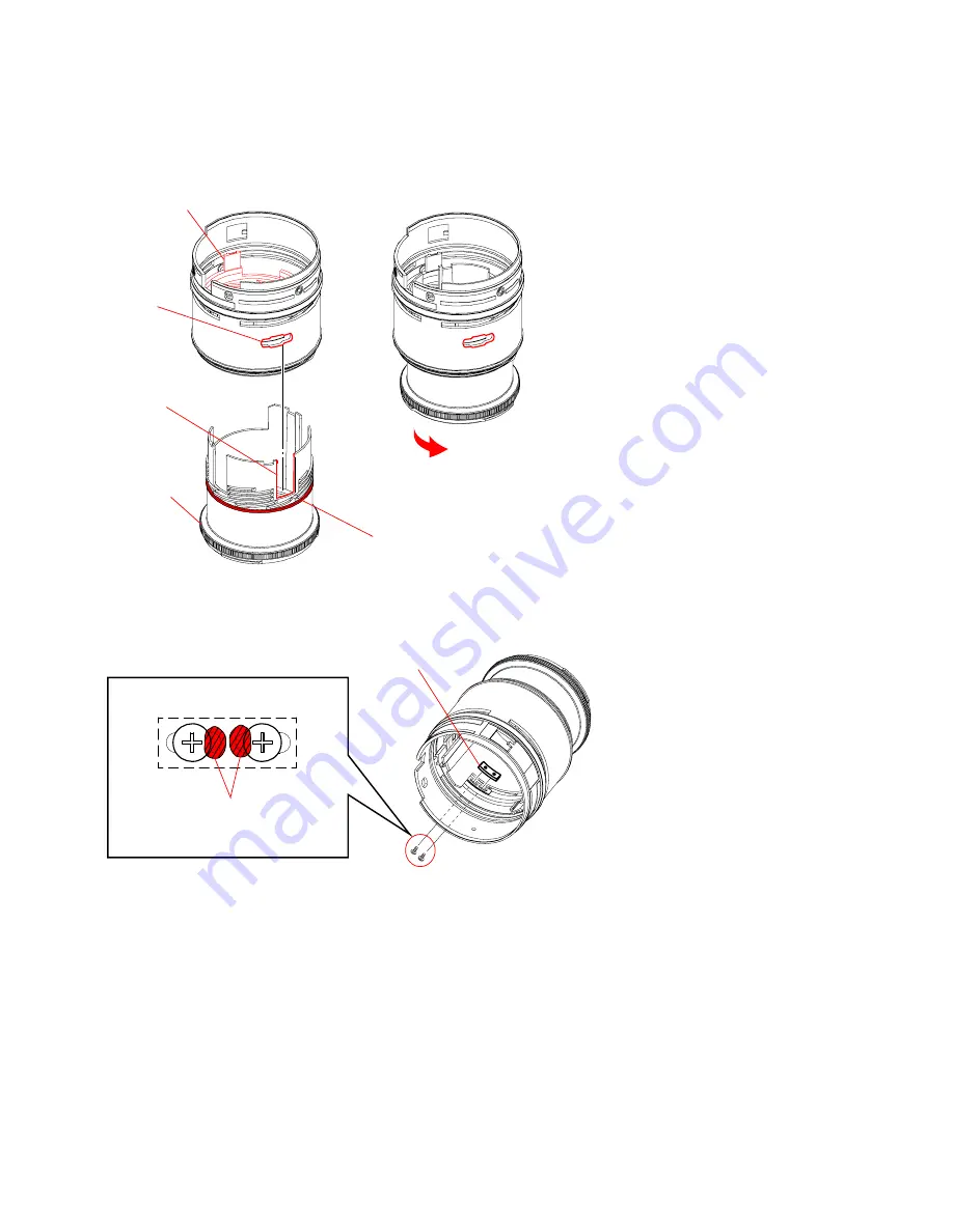 Sony SAL1870 - Zoom Lens - 18 mm Service Manual Download Page 16