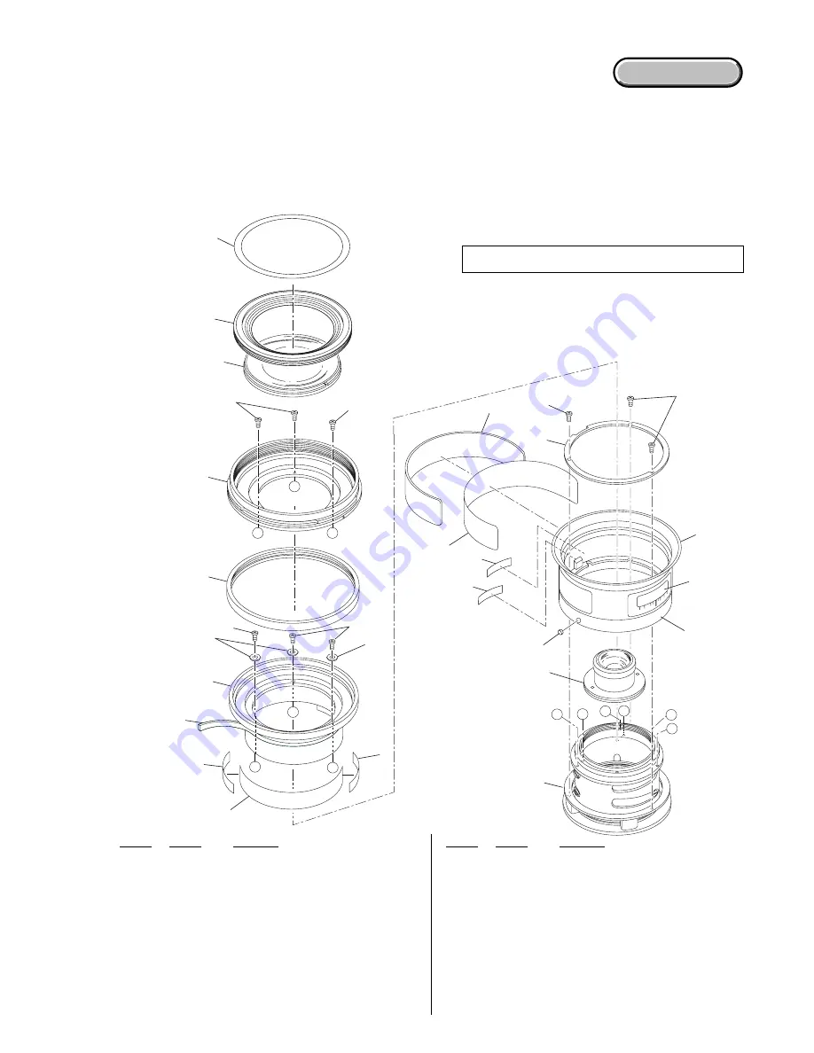 Sony SAL20F28 - Wide-angle Lens - 20 mm Service Manual Download Page 23