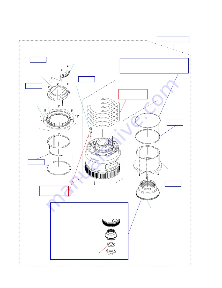 Sony SAL50M28 - 50mm f/2.8 Macro Lens Service Manual Download Page 9