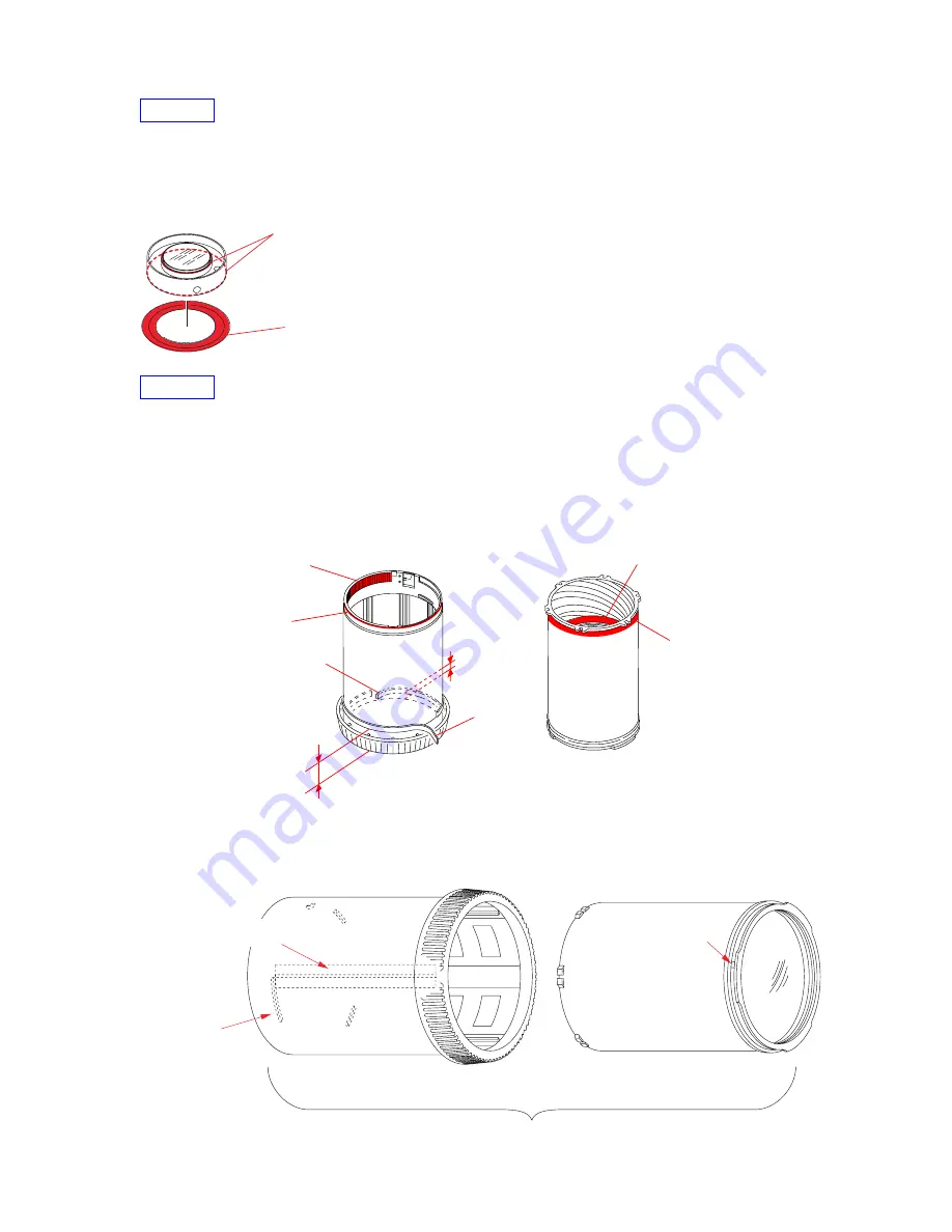 Sony SAL75300 - Telephoto Zoom Lens Service Manual Download Page 17