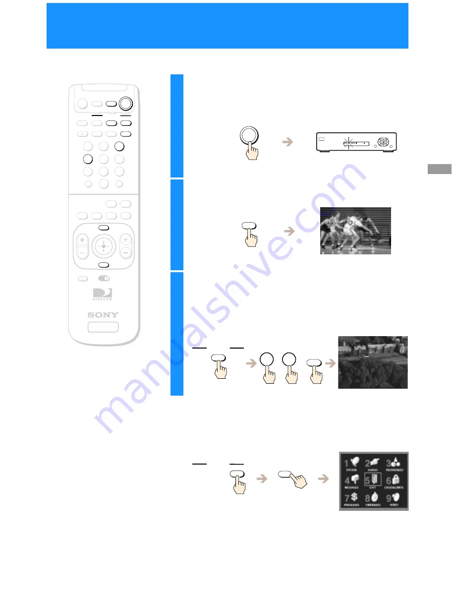 Sony SAT-A50 - Digital Satellite System Скачать руководство пользователя страница 19