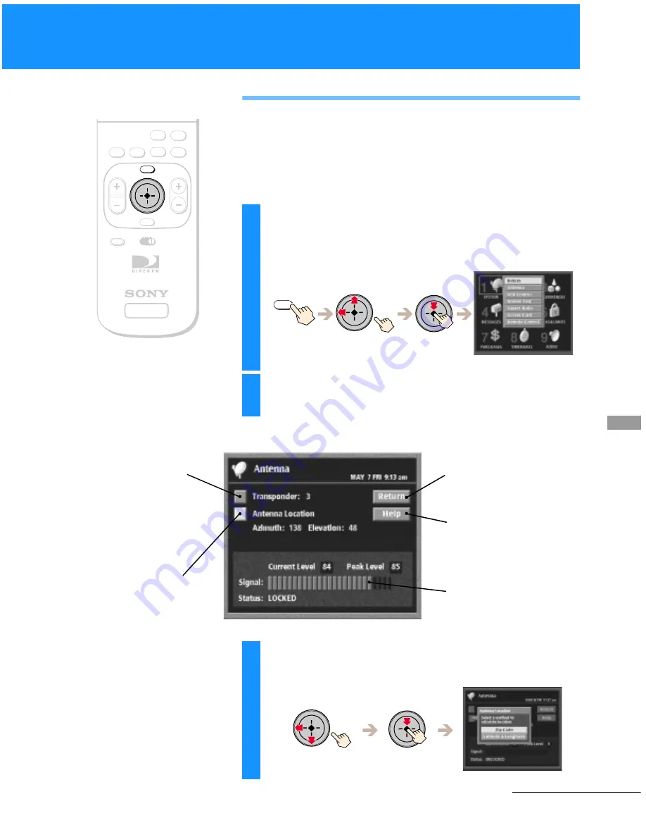 Sony SAT-A50 - Digital Satellite System Скачать руководство пользователя страница 23