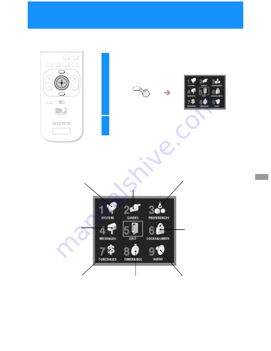 Sony SAT-A55 RM-Y802 Скачать руководство пользователя страница 21