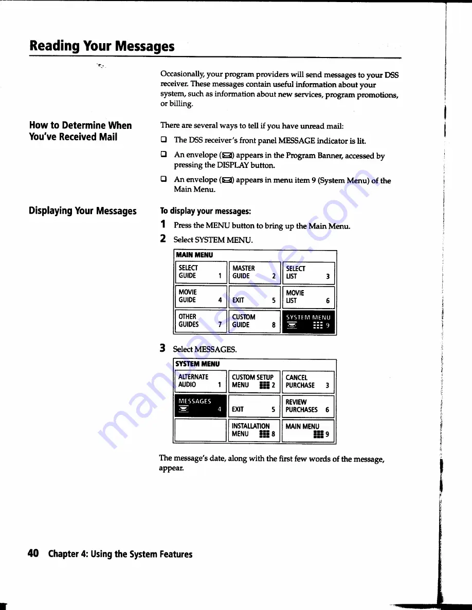 Sony SAT-B1 - Digital Satellite System Operating Instructions Manual Download Page 38