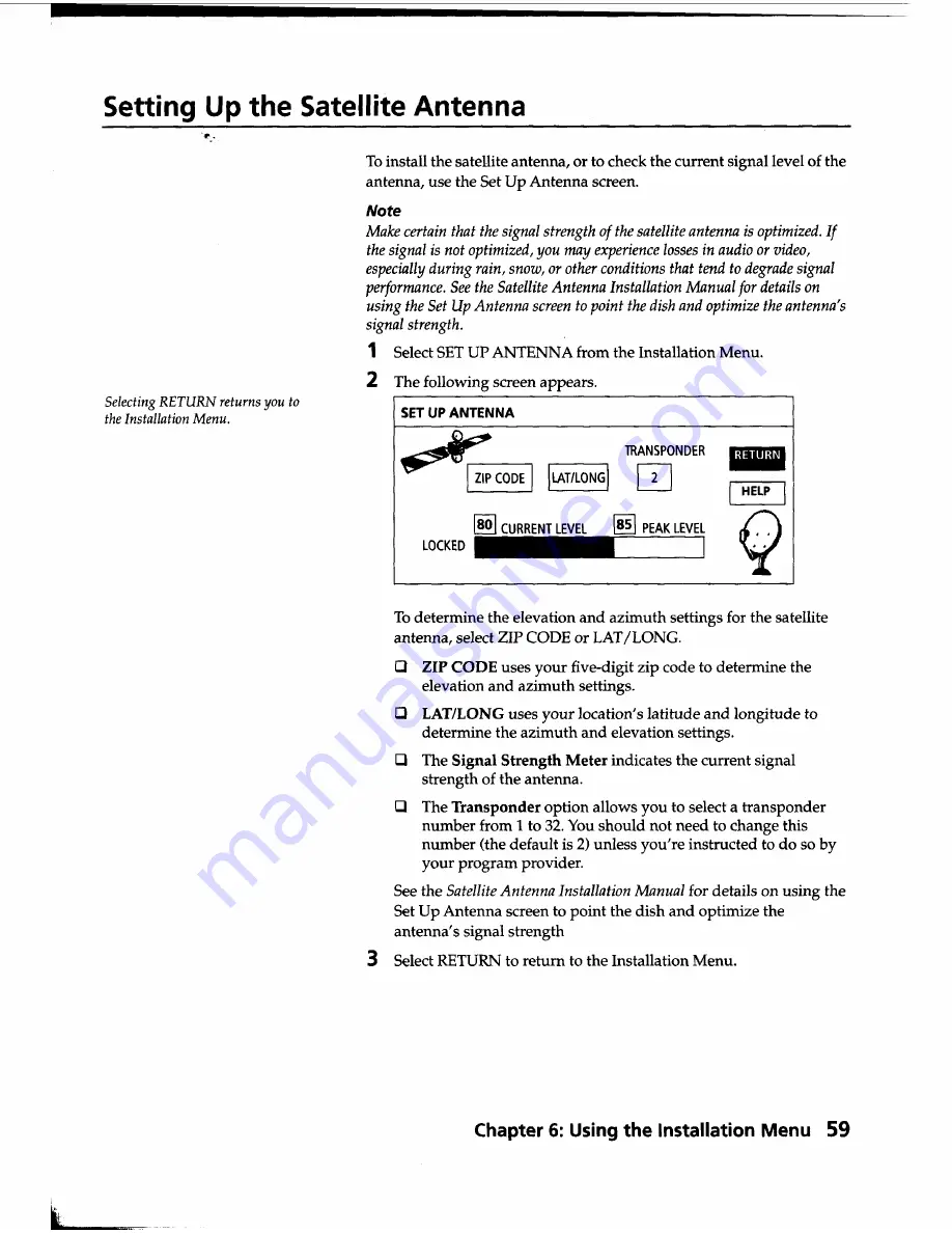 Sony SAT-B1 - Digital Satellite System Скачать руководство пользователя страница 55