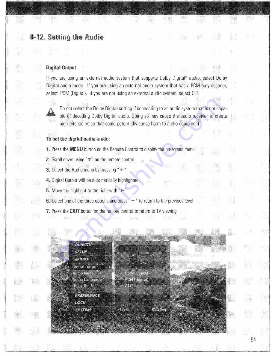 Sony SAT-HD300 - High Definition Satellite Receiver Operating Instructions Manual Download Page 85