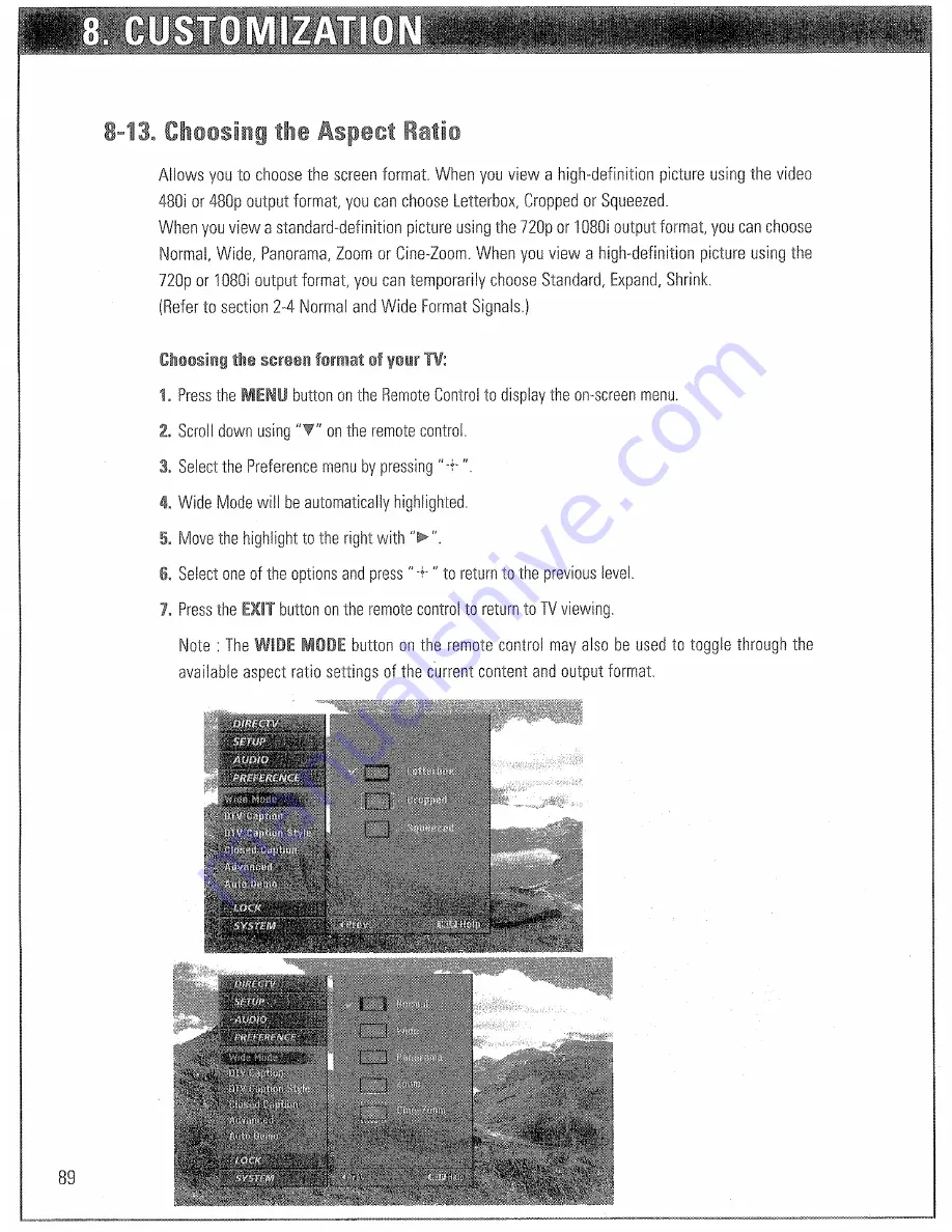 Sony SAT-HD300 - High Definition Satellite Receiver Operating Instructions Manual Download Page 90