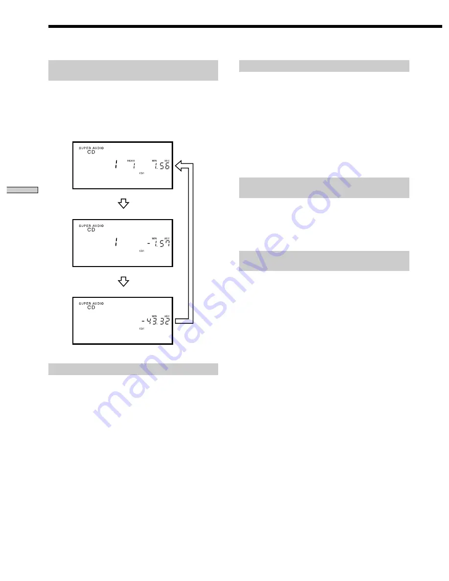 Sony SCD-777ES - Es Super Audio Cd Player Operating Instructions Manual Download Page 14