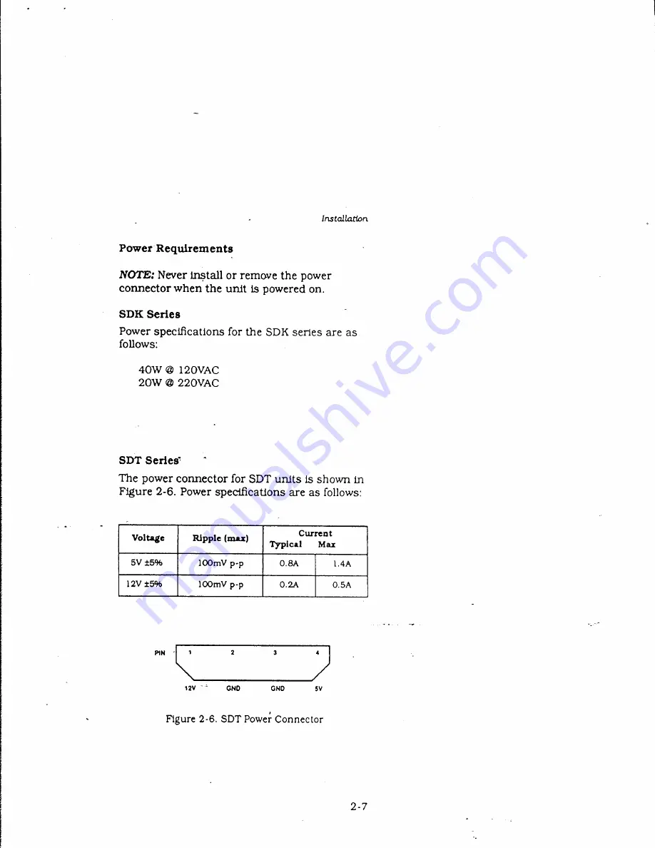 Sony SDK-5000M Operation Manual Download Page 12