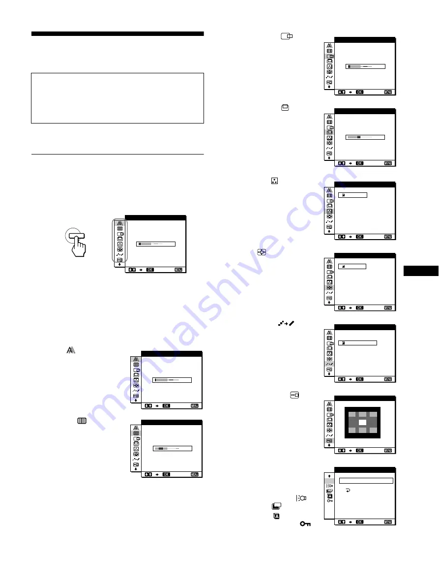 Sony SDM-S91 Скачать руководство пользователя страница 31