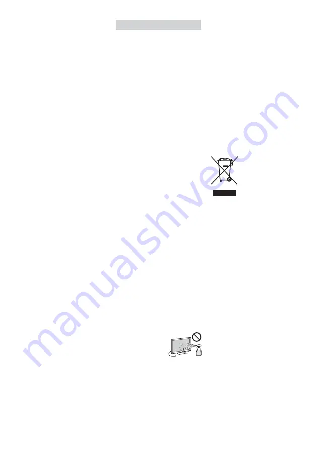 Sony SDM-U27M90 Operating Instructions Manual Download Page 8