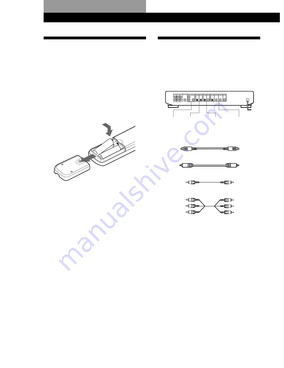 Sony SDP-E800 Operating Instructions Manual Download Page 4