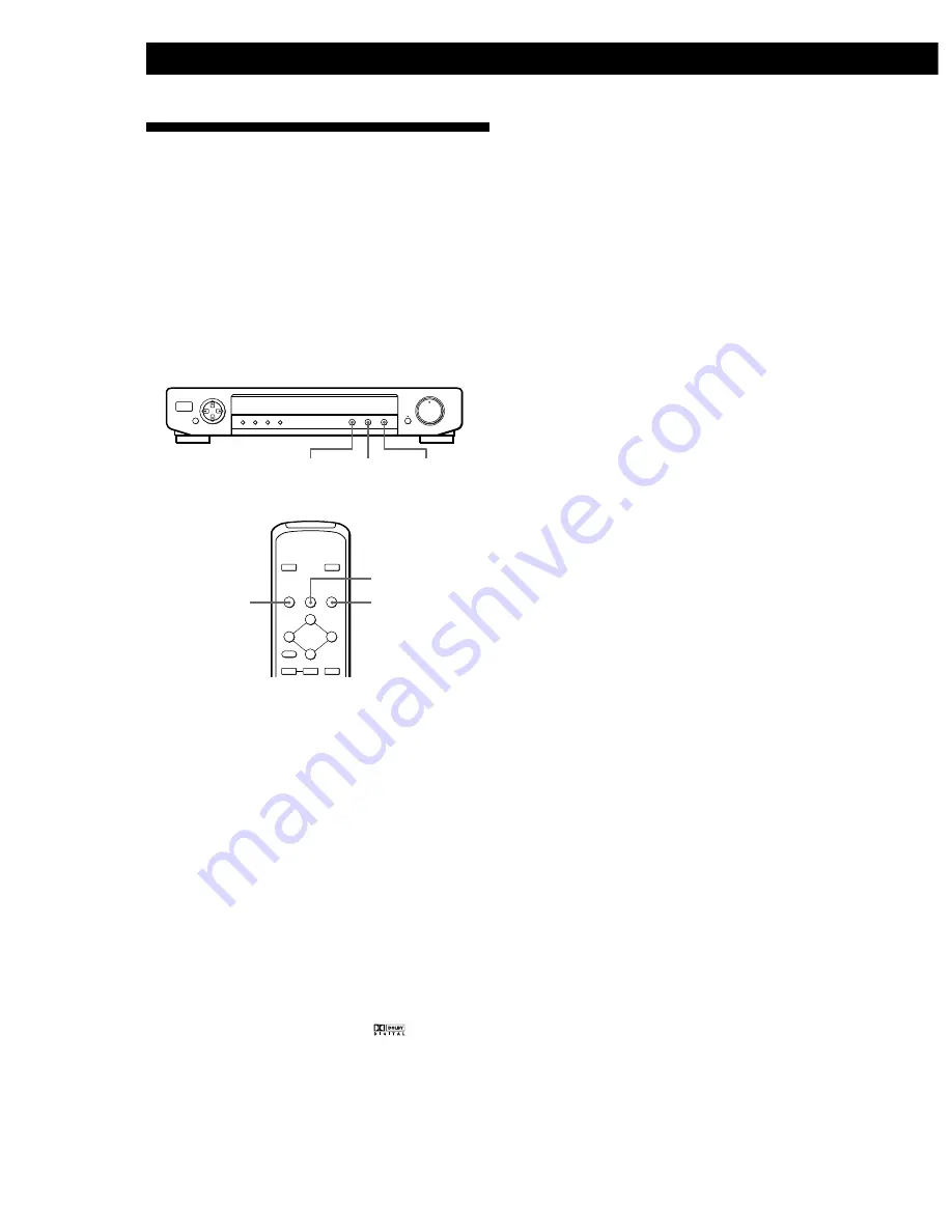 Sony SDP-E800 Operating Instructions Manual Download Page 34