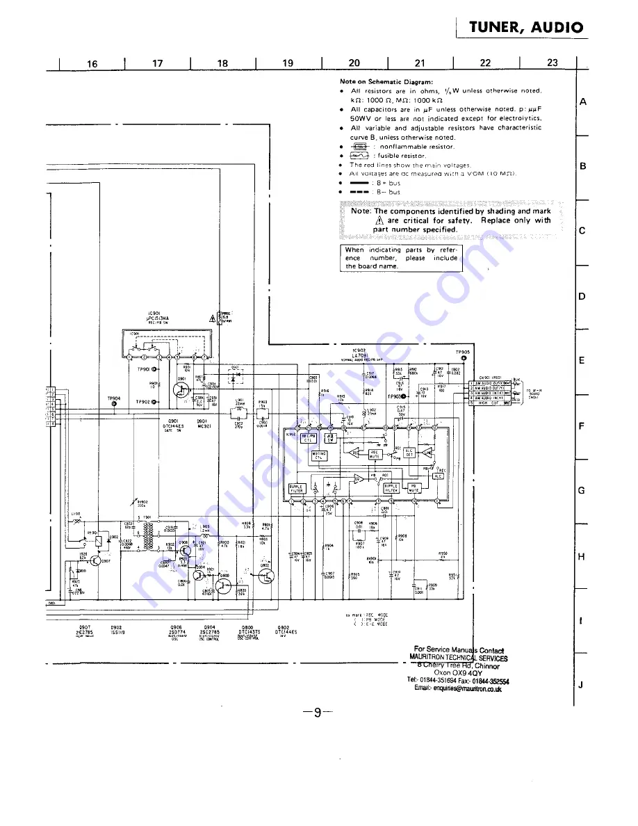 Sony SL-HF950 Service Manual Download Page 11