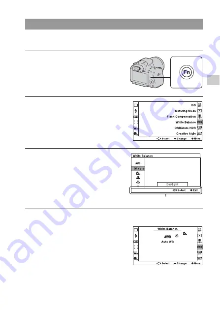 Sony SLT-A33 Instruction Manual Download Page 47