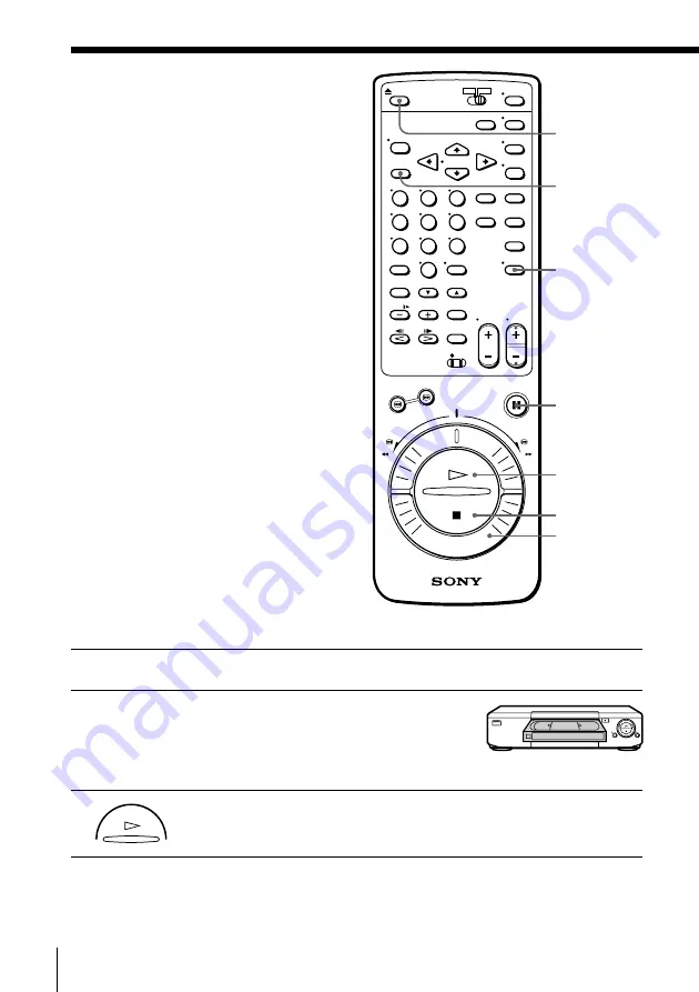 Sony SLV-760HF Скачать руководство пользователя страница 36