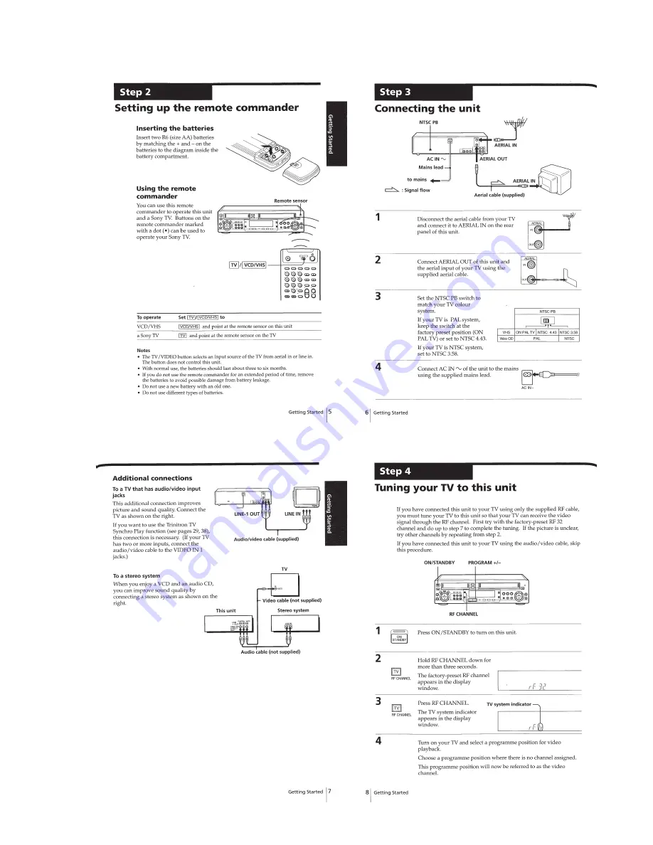 Sony SLV-7700KME Service Manual Download Page 10