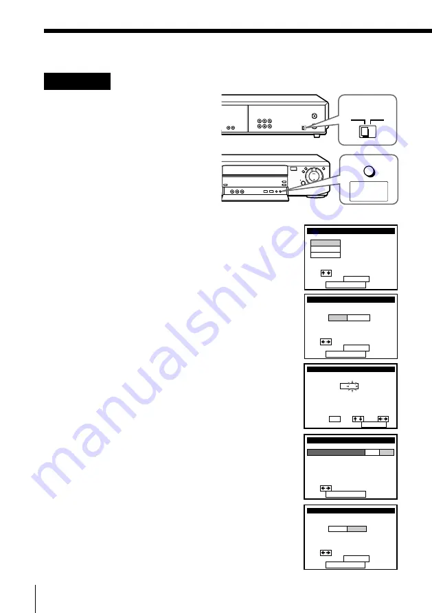 Sony SLV-795HF Operating Instructions Manual Download Page 14