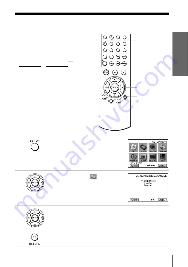 Sony SLV-D201P Operating Instructions  (primary manual) Operating Instructions Manual Download Page 17