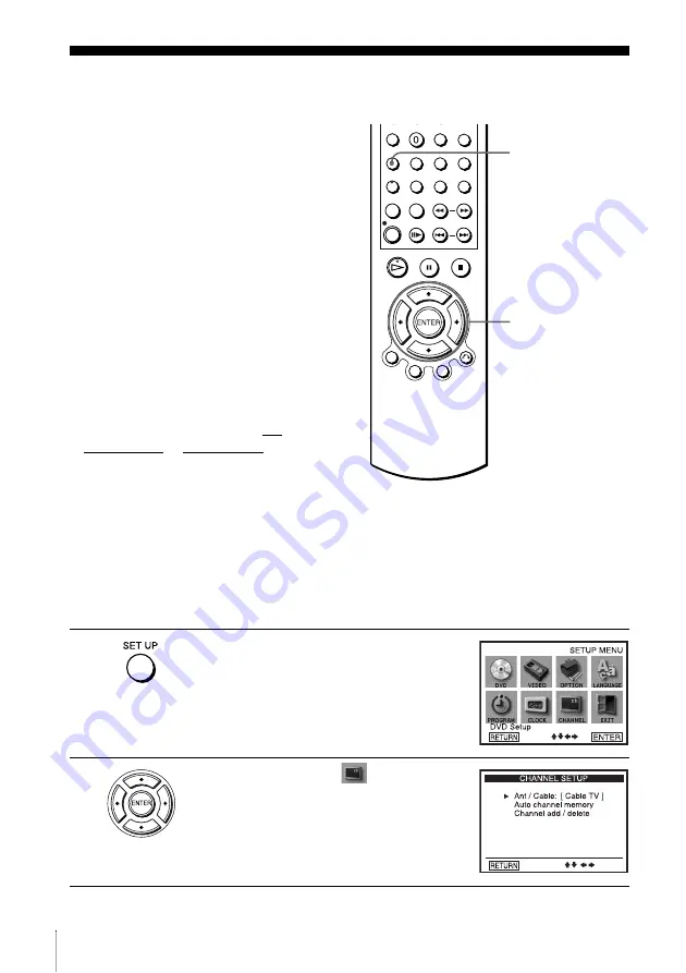 Sony SLV-D201P Operating Instructions  (primary manual) Скачать руководство пользователя страница 22