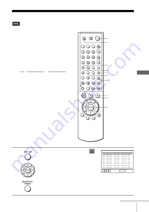 Sony SLV-D350P Operating Instructions (SLVD350P DVD-VCR) Operating Instructions Manual Download Page 48