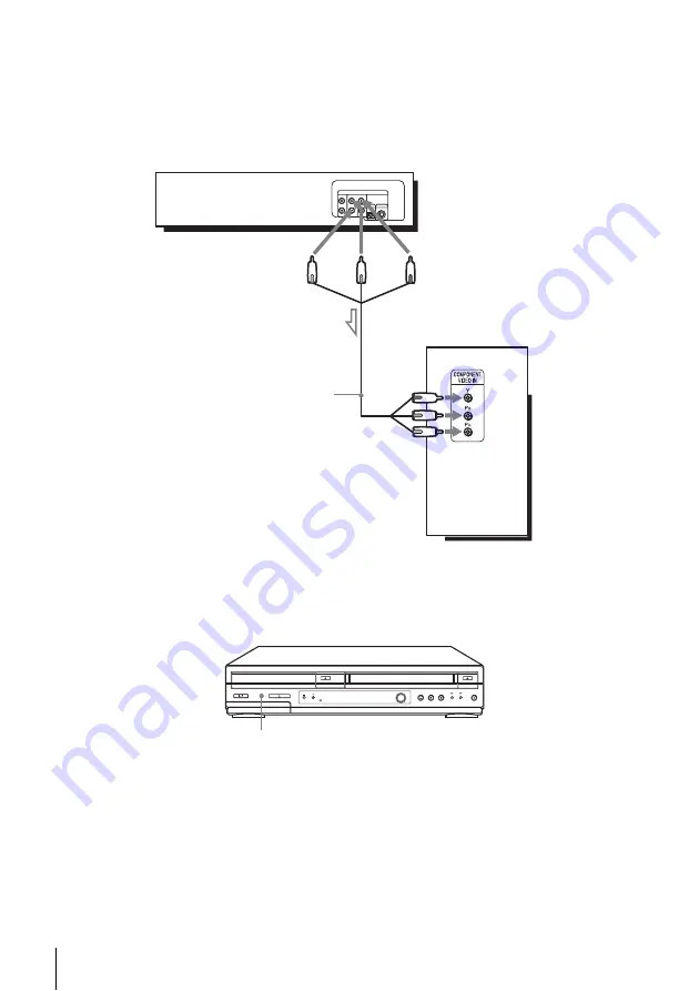 Sony SLV-D350P Operating Instructions (SLVD350P DVD-VCR) Operating Instructions Manual Download Page 65