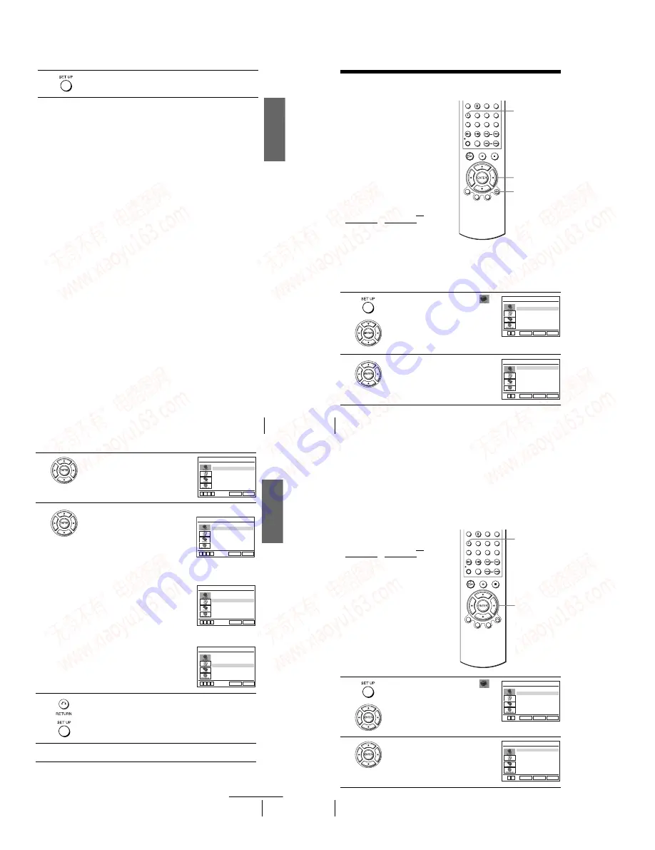 Sony SLV-D350P Operating Instructions (SLVD350P DVD-VCR) Скачать руководство пользователя страница 14