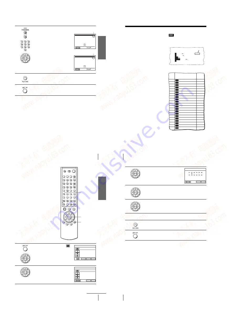 Sony SLV-D350P Operating Instructions (SLVD350P DVD-VCR) Скачать руководство пользователя страница 16