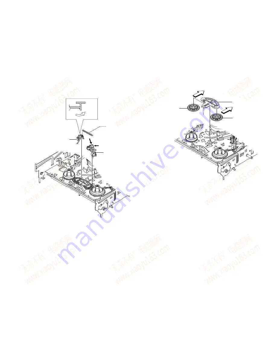 Sony SLV-D350P Operating Instructions (SLVD350P DVD-VCR) Service Manual Download Page 53