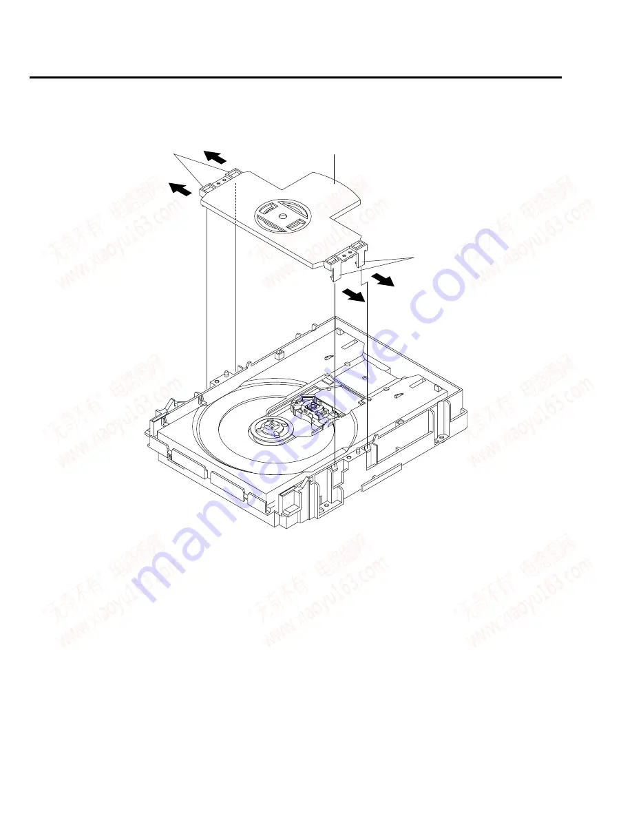 Sony SLV-D350P Operating Instructions (SLVD350P DVD-VCR) Service Manual Download Page 62