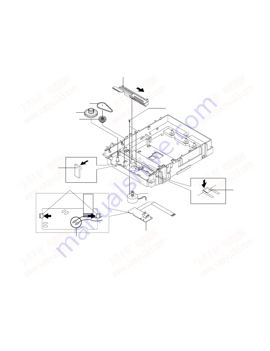 Sony SLV-D350P Operating Instructions (SLVD350P DVD-VCR) Service Manual Download Page 65