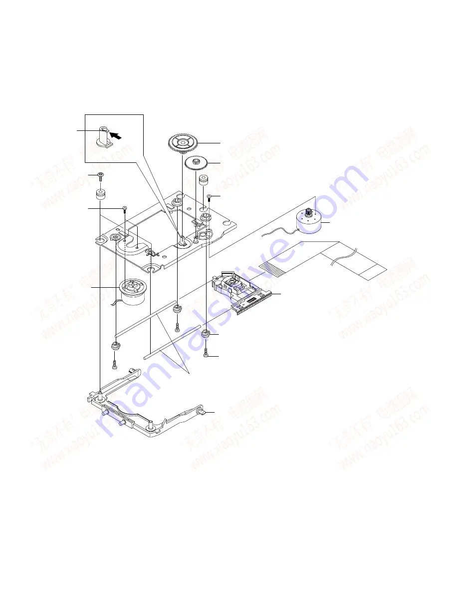 Sony SLV-D350P Operating Instructions (SLVD350P DVD-VCR) Service Manual Download Page 66