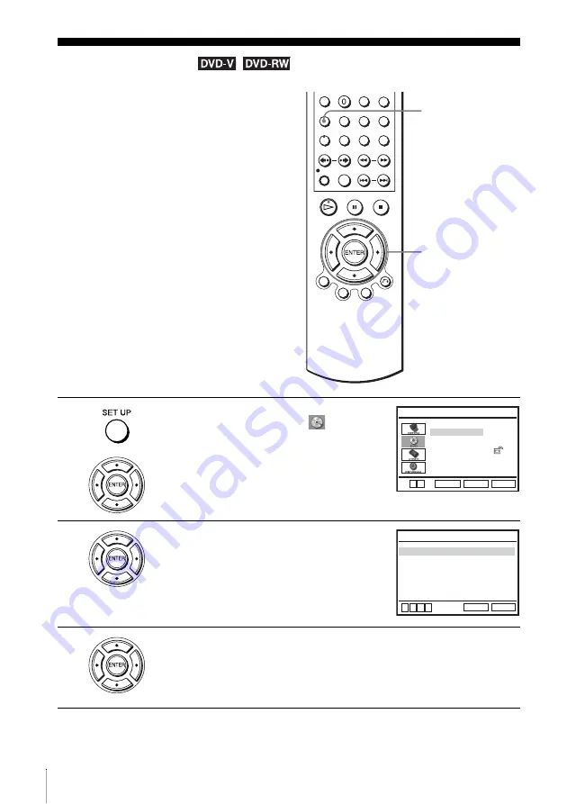 Sony SLV-D360P Operating Instructions (For SLV-D360P DVD Player) Скачать руководство пользователя страница 66