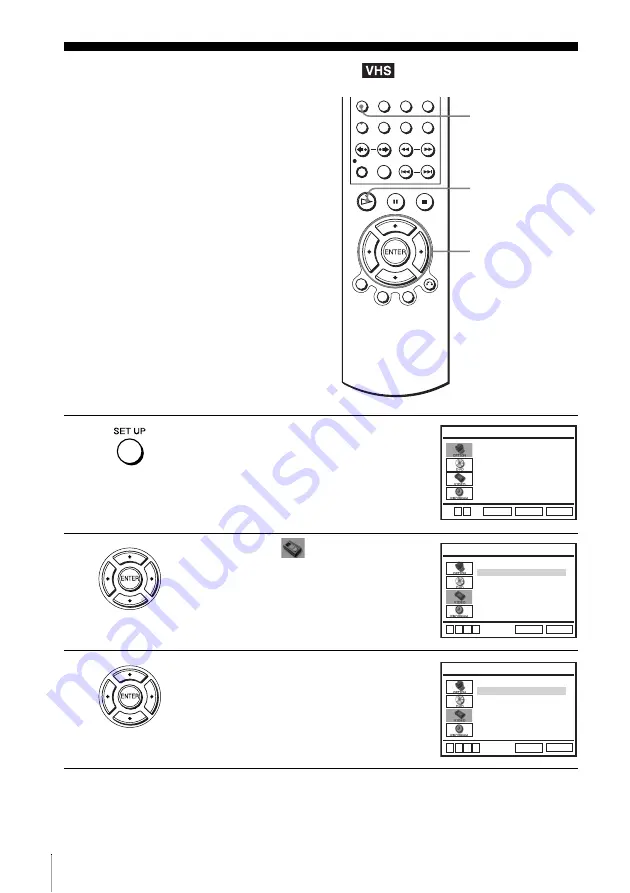 Sony SLV-D360P Operating Instructions (For SLV-D360P DVD Player) Скачать руководство пользователя страница 106