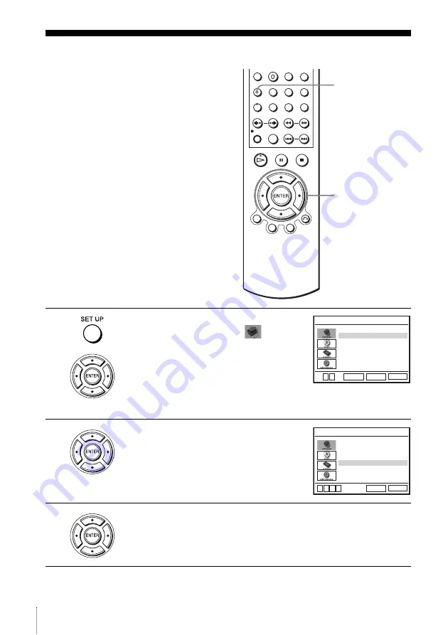 Sony SLV-D360P Operating Instructions (For SLV-D360P DVD Player) Скачать руководство пользователя страница 110