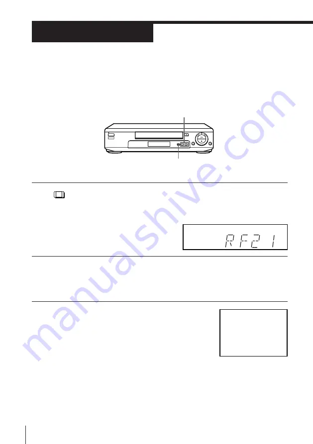 Sony SLV-E730EX Operating Instructions Manual Download Page 12