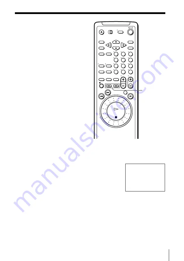 Sony SLV-ED100ME Operating Instructions Manual Download Page 67