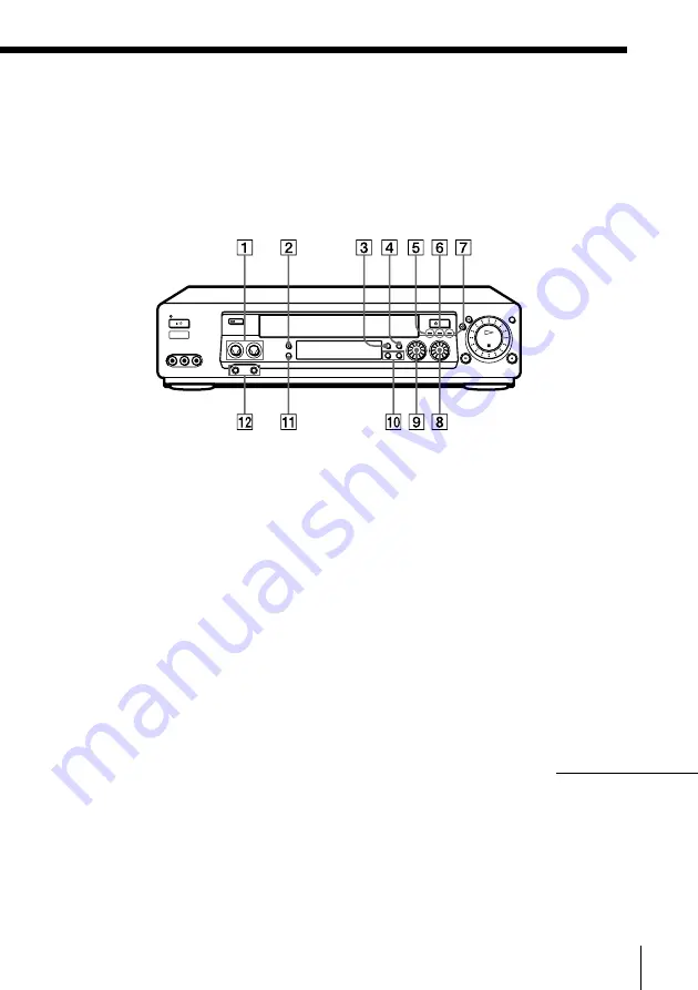 Sony SLV-ED100ME Operating Instructions Manual Download Page 83