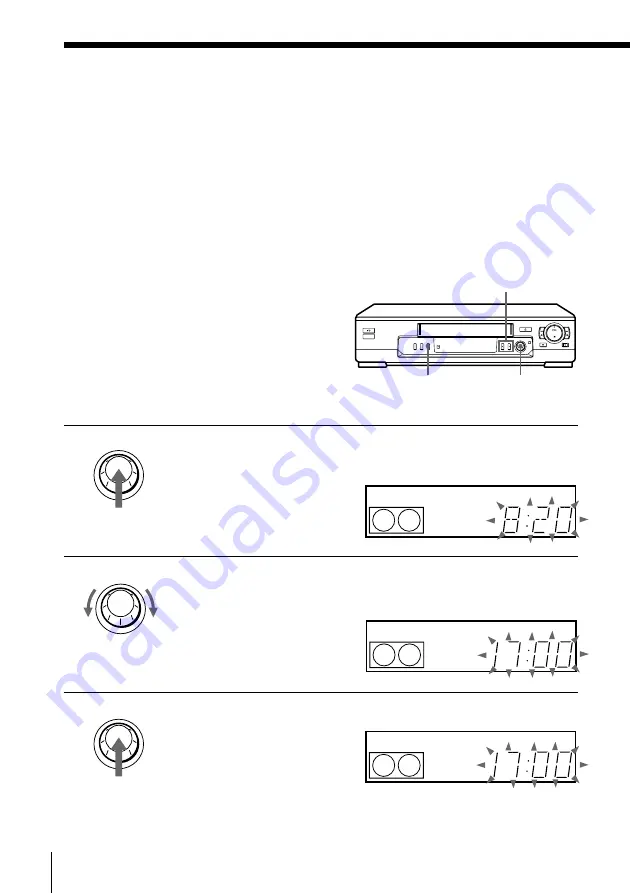 Sony SLV-ED55PS Operating Instructions Manual Download Page 26