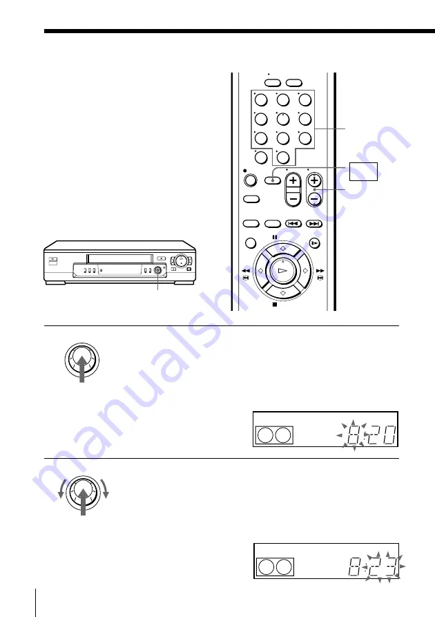 Sony SLV-ED55PS Operating Instructions Manual Download Page 28